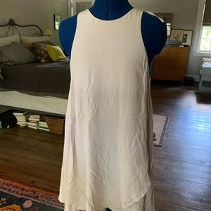 silence and noise pink flows dress